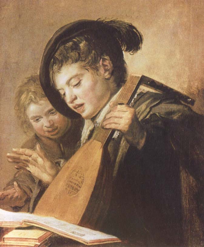 Frans Hals Two Singing Boys